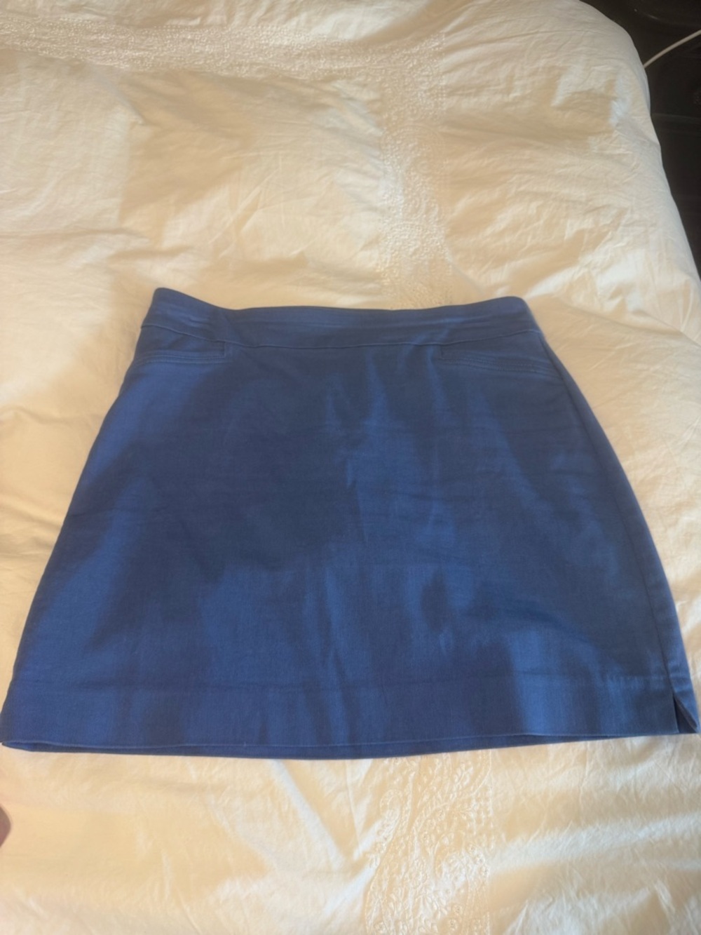 💙Croft & Barrow Powder Blue Skirt with Built in Shorts - size 6 regular - skort💙